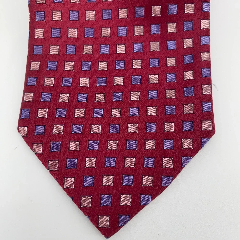 Eton Tie Mens One Size Colorful Patterned Professional‎ Necktie England Made NWT